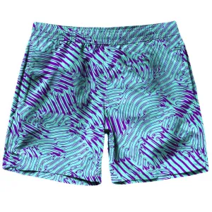 Squiggly Line Shorts