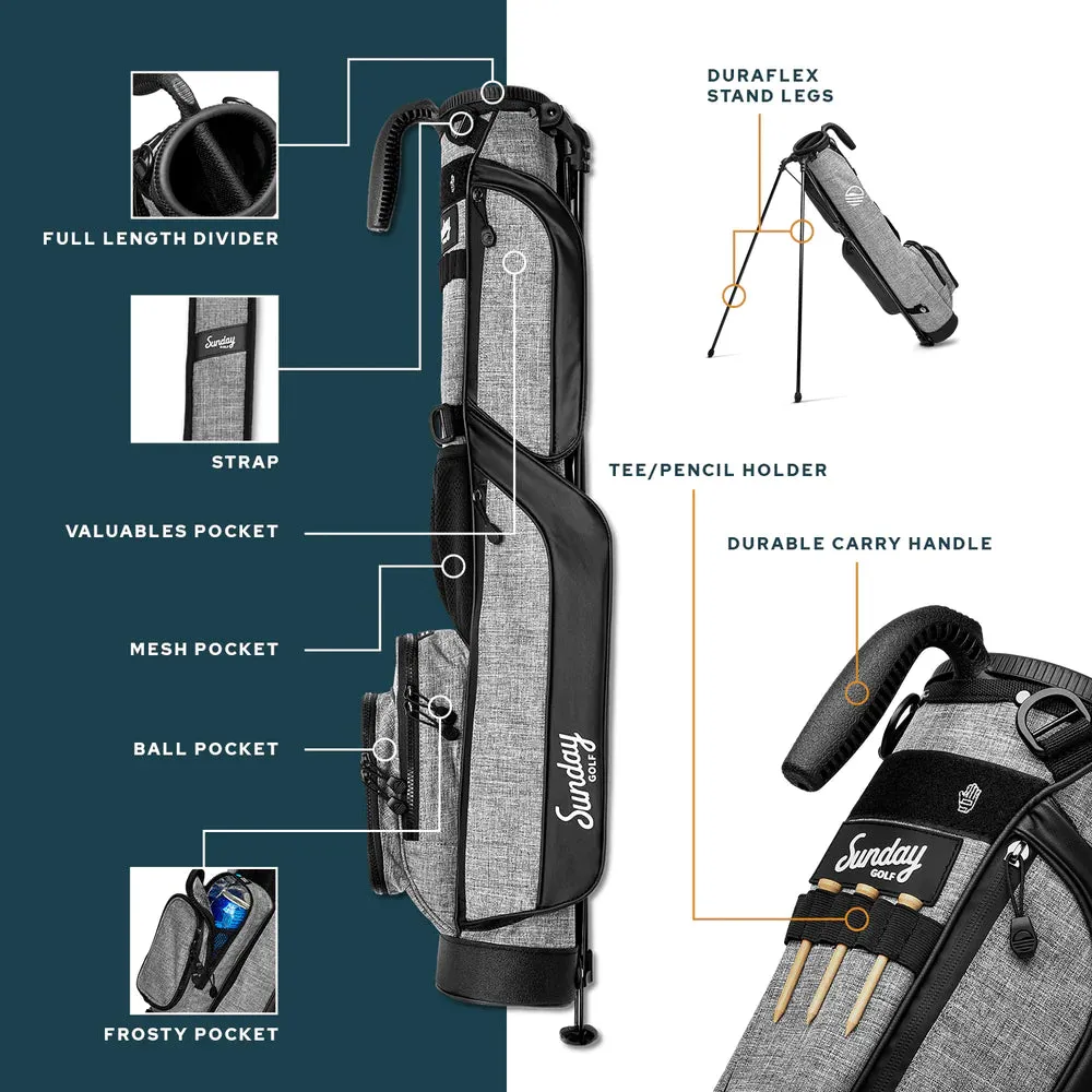 Sunday Golf Loma Golf Stand Bag Mossy Oak Country DNA