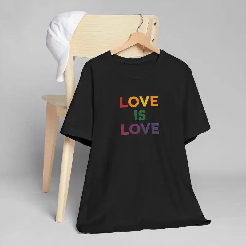 Sustainable Unisex Jersey Love is Love Tee