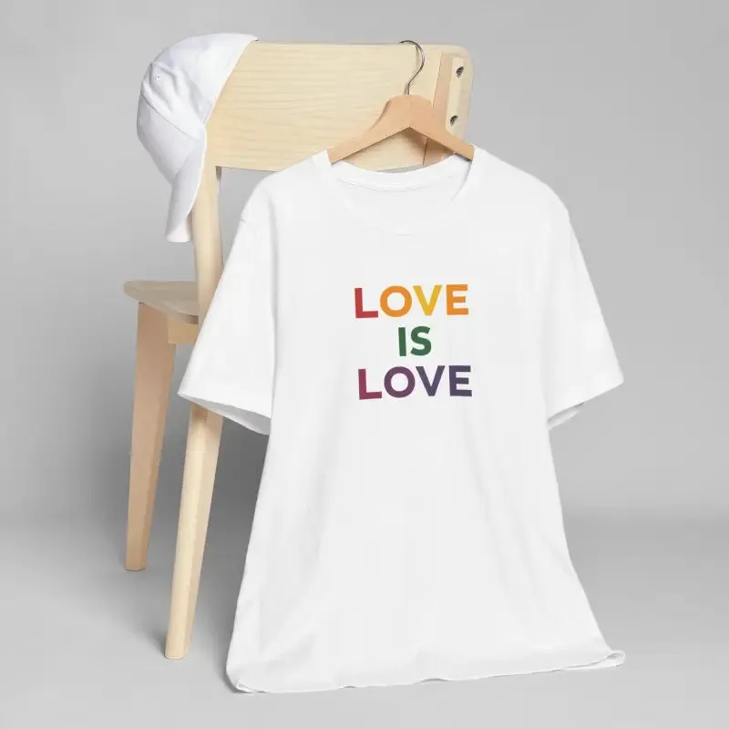 Sustainable Unisex Jersey Love is Love Tee