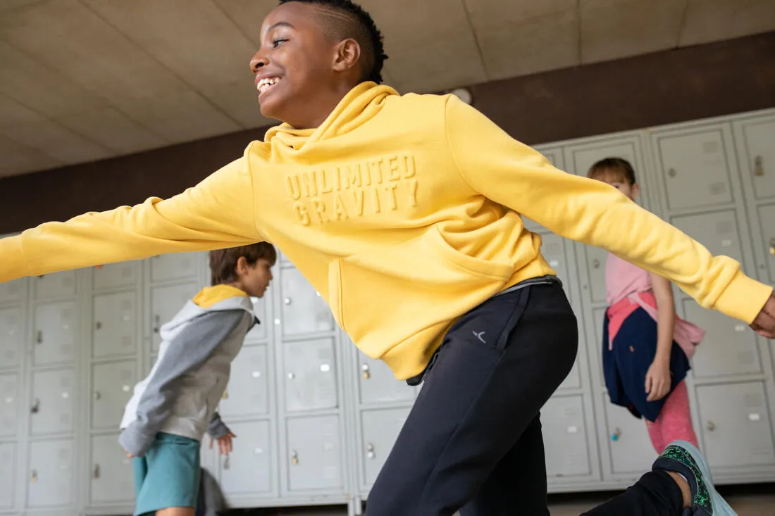 Sweat à capuche coton enfant imprimé