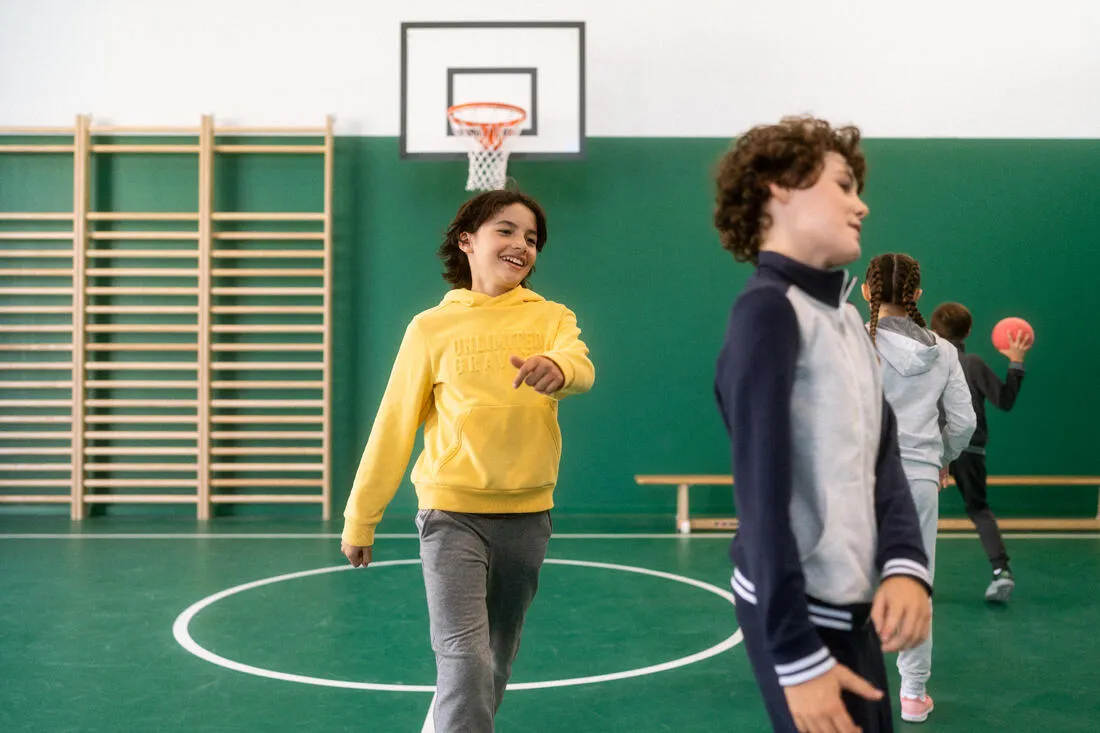 Sweat à capuche coton enfant imprimé