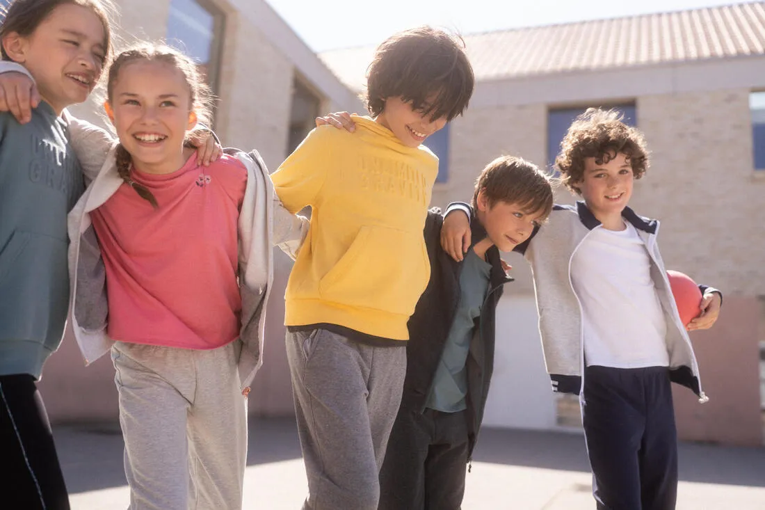 Sweat à capuche coton enfant imprimé