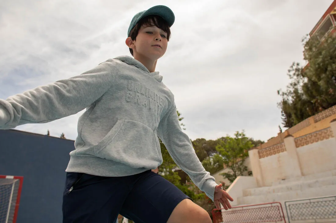 Sweat à capuche coton enfant imprimé