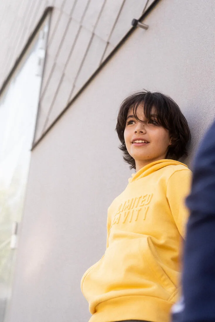 Sweat à capuche coton enfant imprimé
