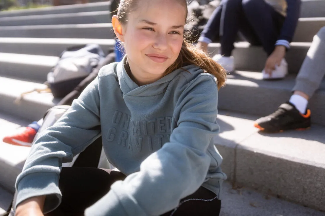 Sweat à capuche coton enfant imprimé