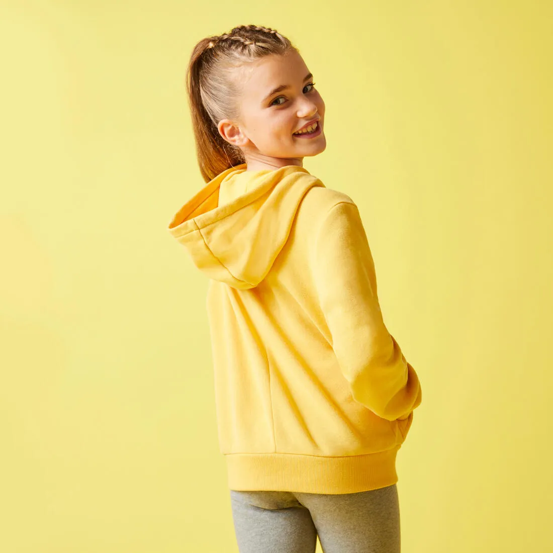 Sweat à capuche coton enfant imprimé