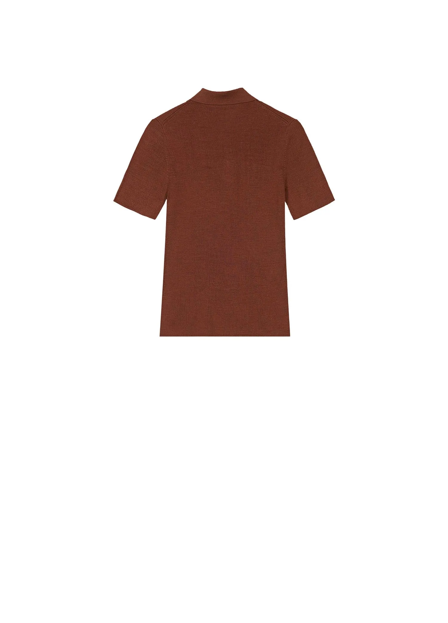 T-Shirt / JNBY Slim Fit Short Sleeve Polo T-Shirt (100% Silk)