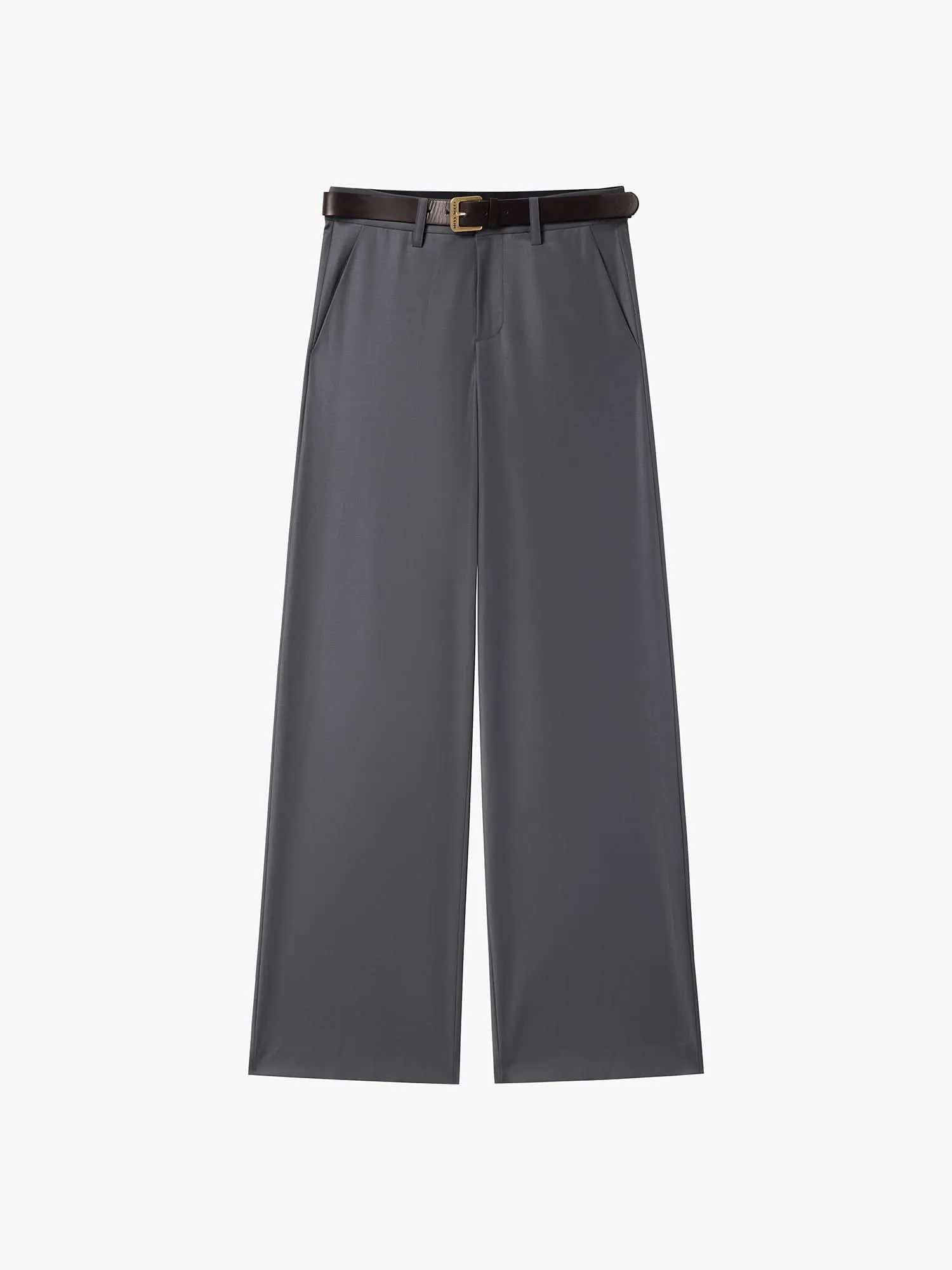 Tailored Trousers with Belt
