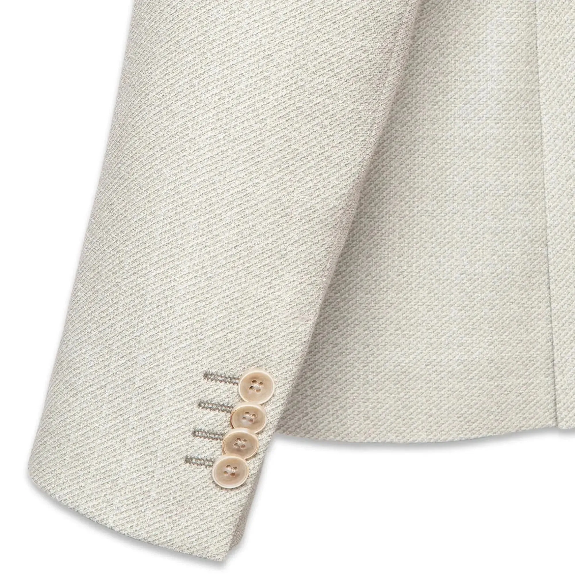 Textured Stretch Blazer - Sage