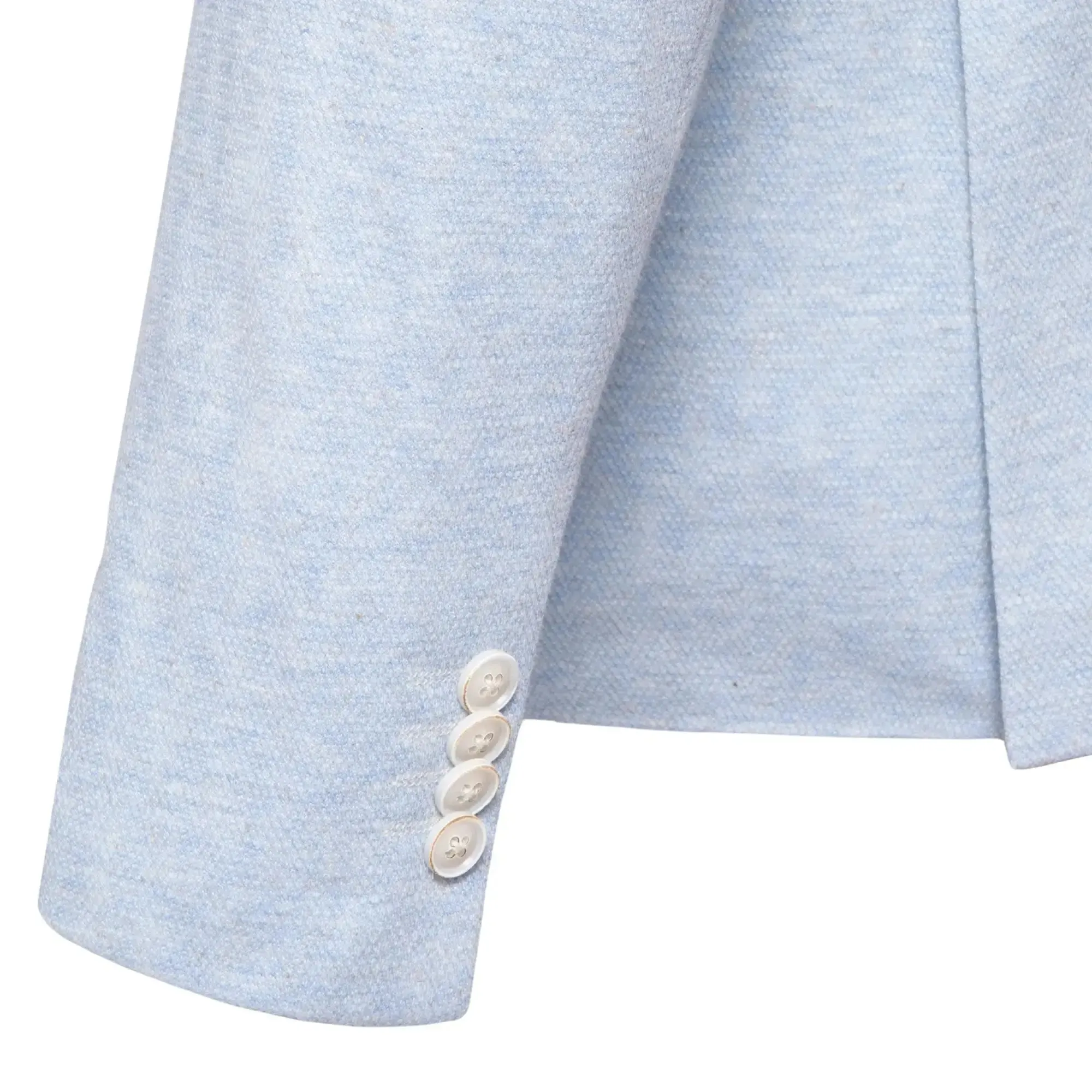 Textured Stretch Blazer - Sky