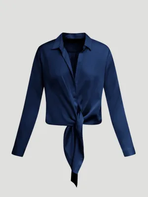 Thai Top in Navy