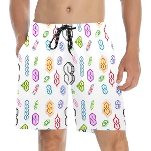 The Cool S Men's Mid-Length Beach Shorts