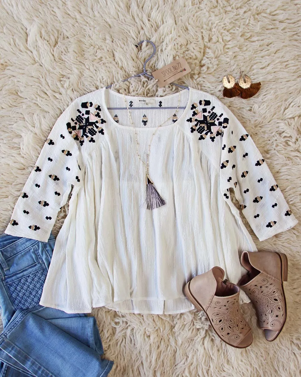 The James Top in White