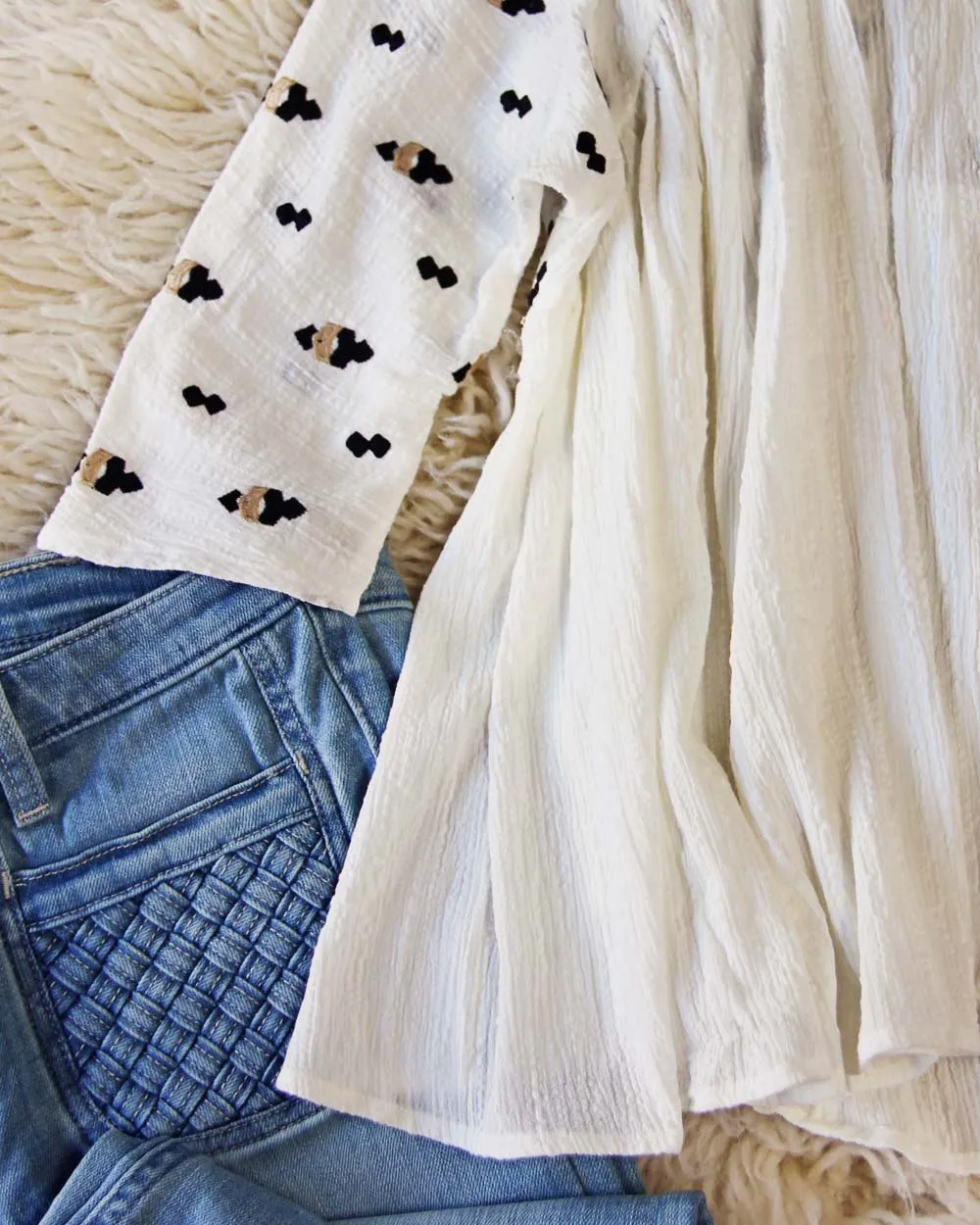The James Top in White