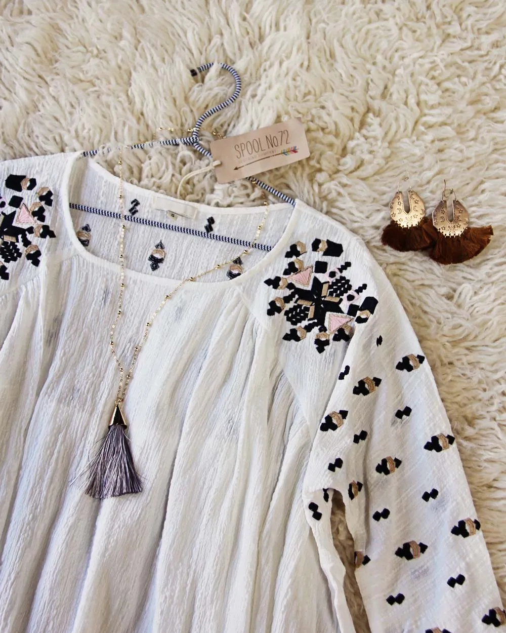 The James Top in White