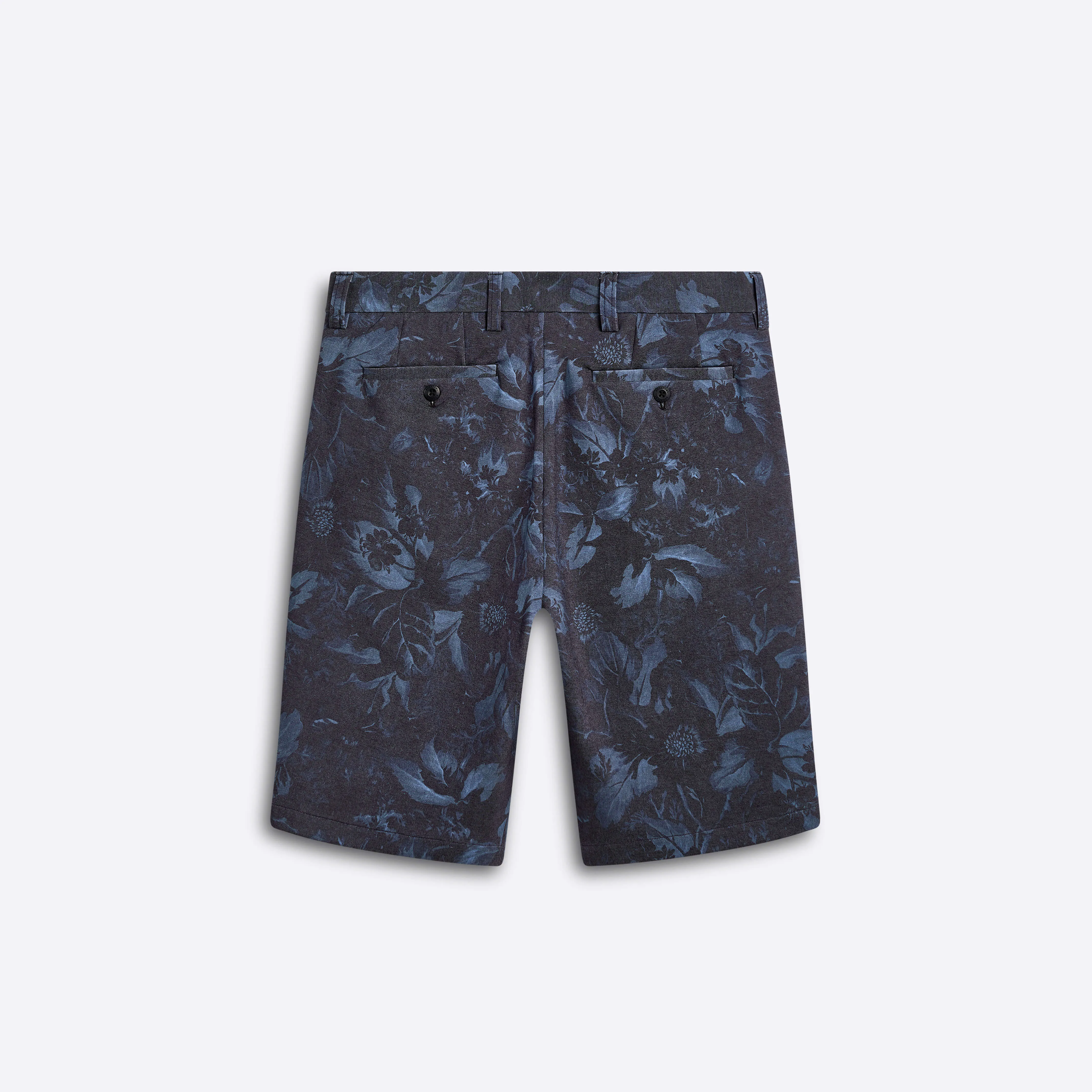 Theo Floral Indigo Print OoohCotton Shorts