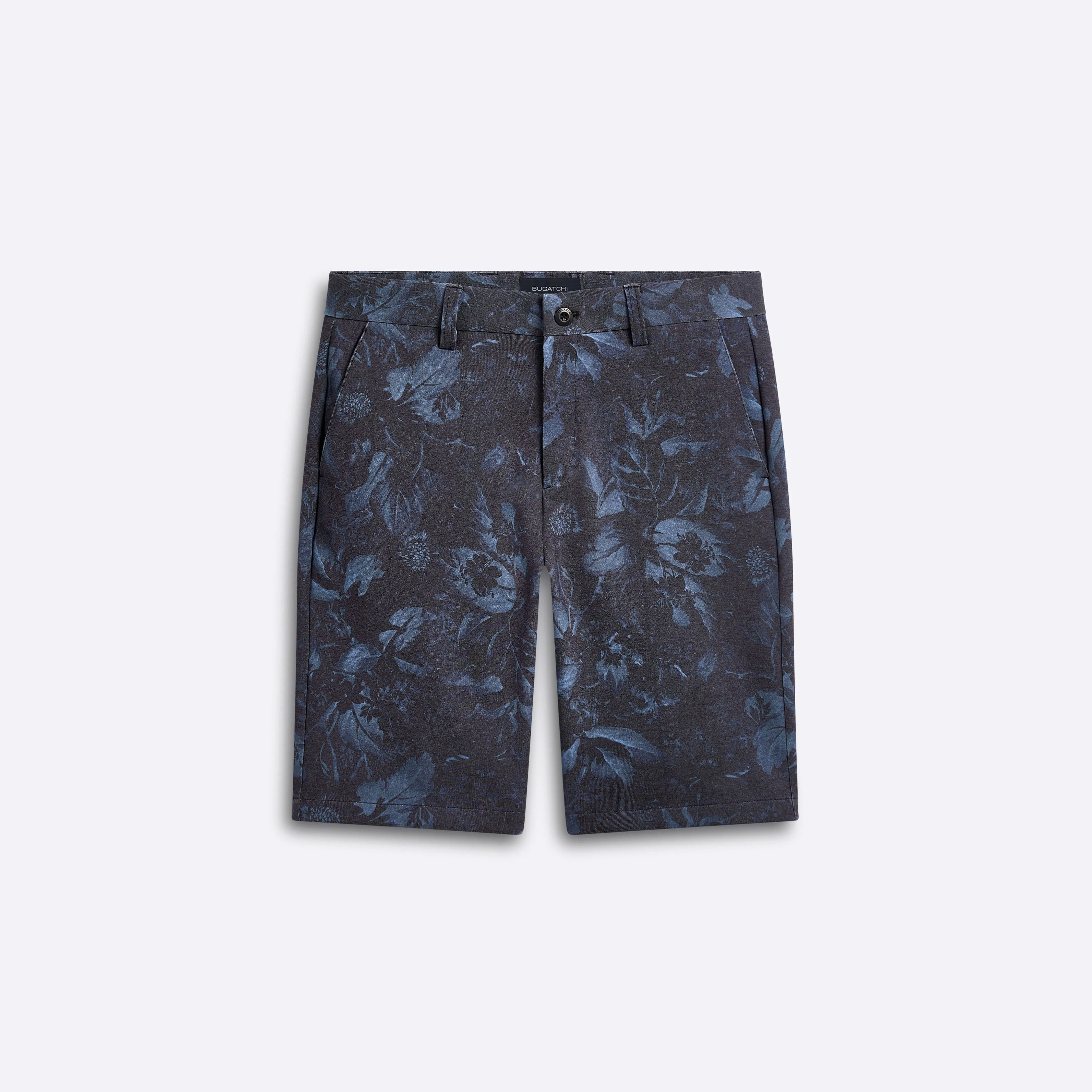 Theo Floral Indigo Print OoohCotton Shorts