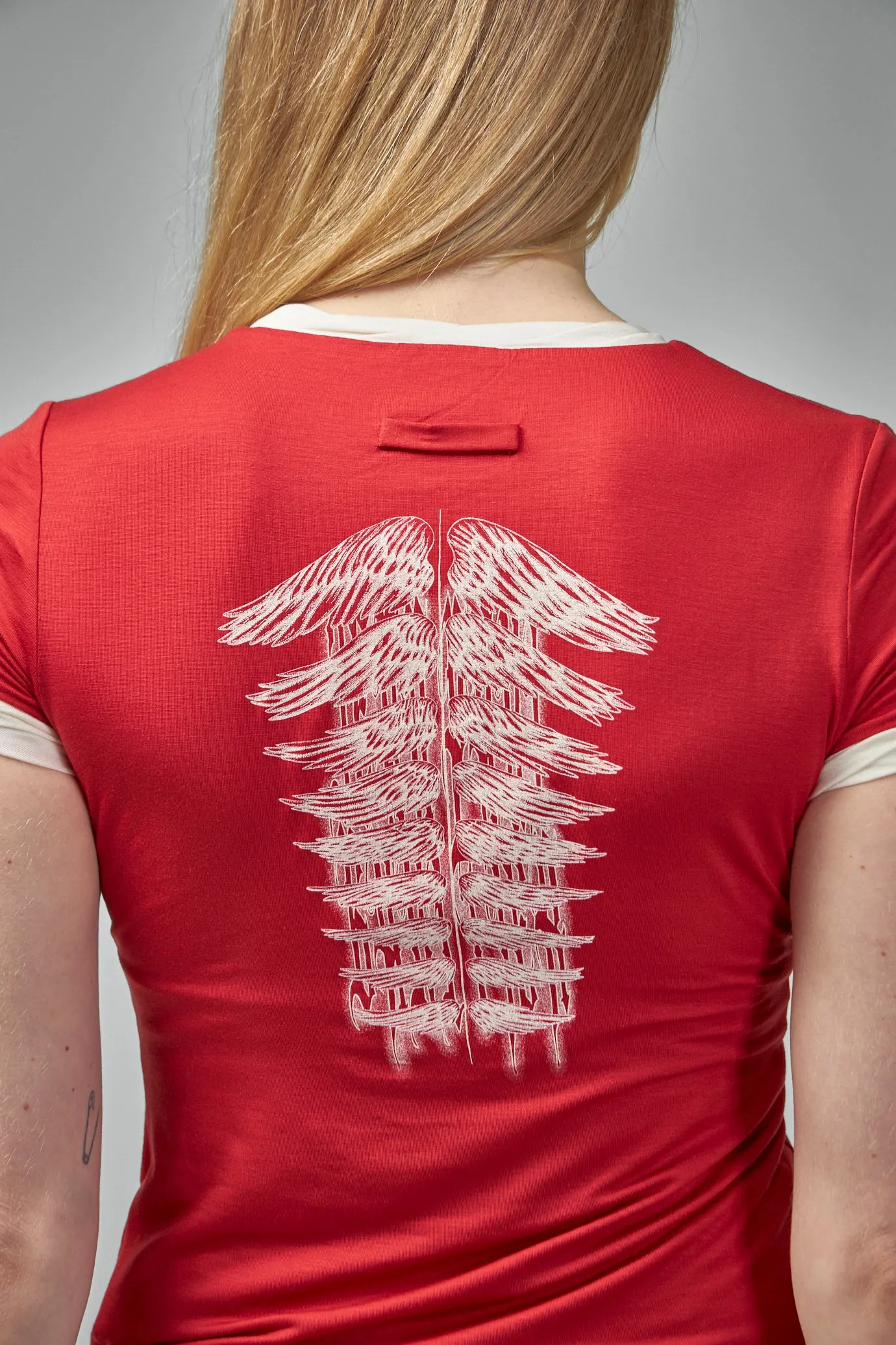 Thin Jersey Baby-Tee Printed ''Tattoo''