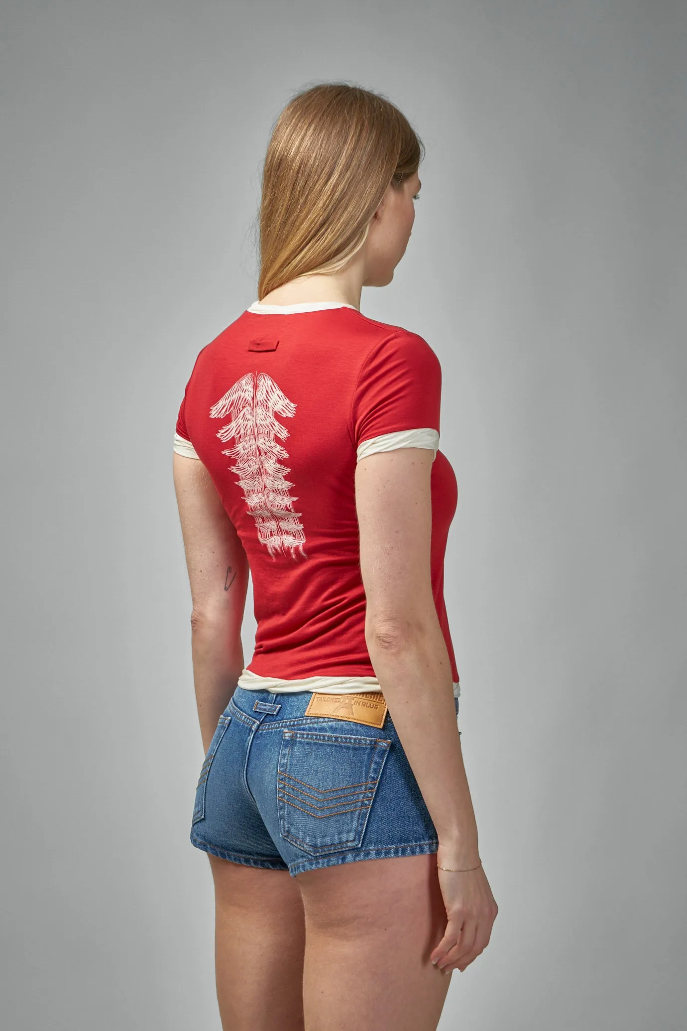 Thin Jersey Baby-Tee Printed ''Tattoo''