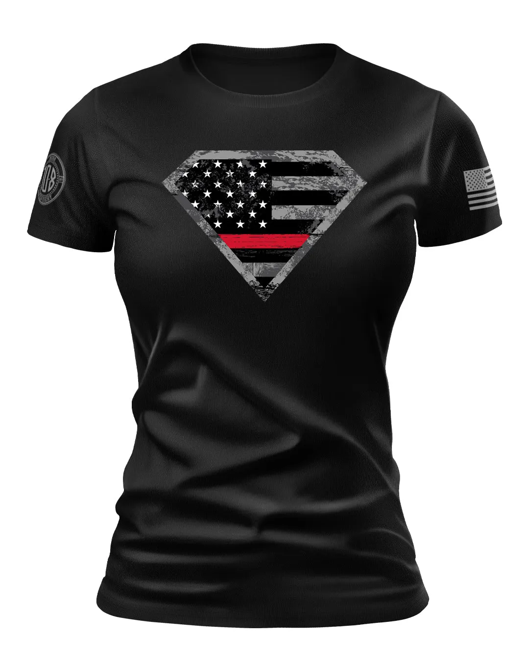 Thin Red Line Shield Women's Tee