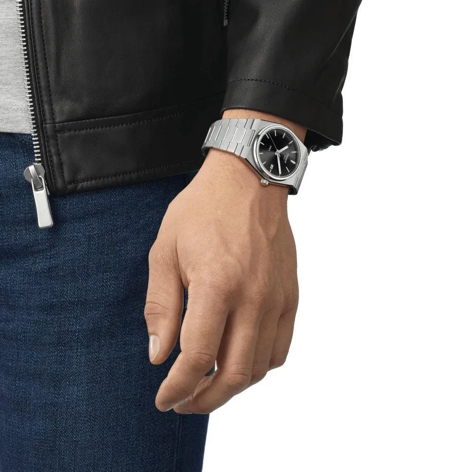 Tissot Men's Watch Prx Black 40mm Quartz Steel T137.410.11.051.00