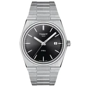 Tissot Men's Watch Prx Black 40mm Quartz Steel T137.410.11.051.00