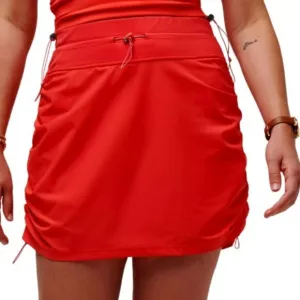 TravisMathew Women's Dune Grass Golf Skort- Cayenne
