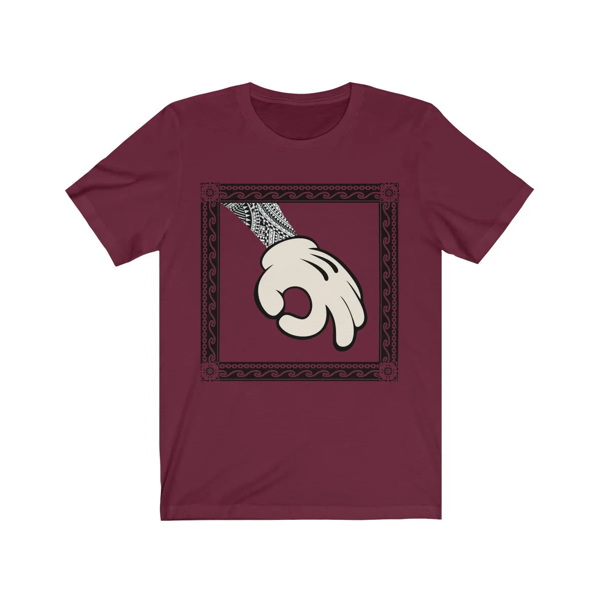 Tribal Circle Hand Unisex Jersey Short Sleeve Tee