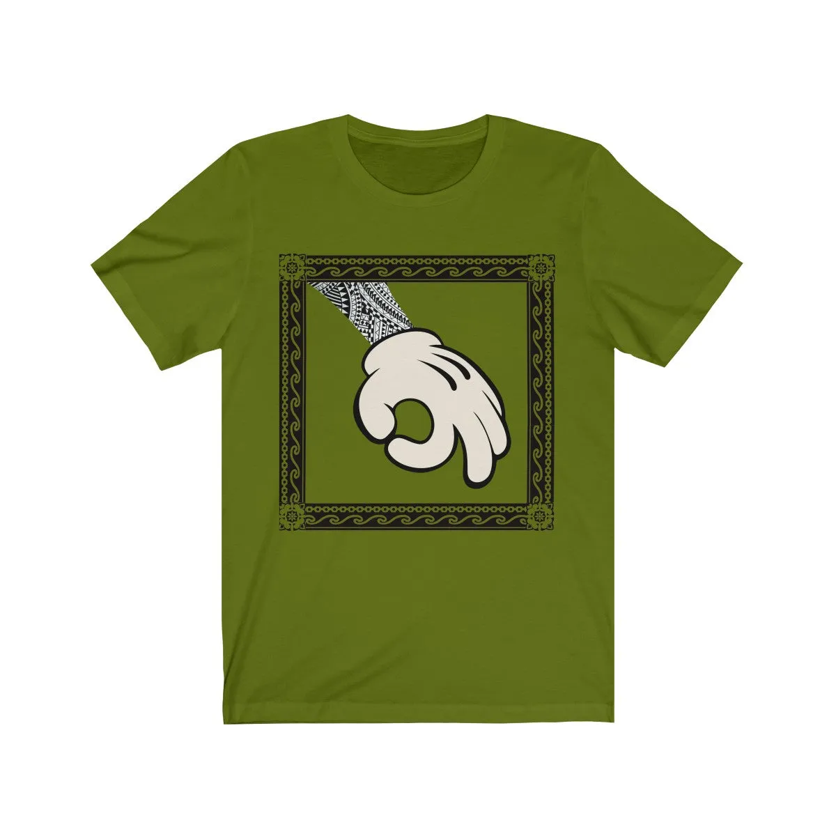 Tribal Circle Hand Unisex Jersey Short Sleeve Tee