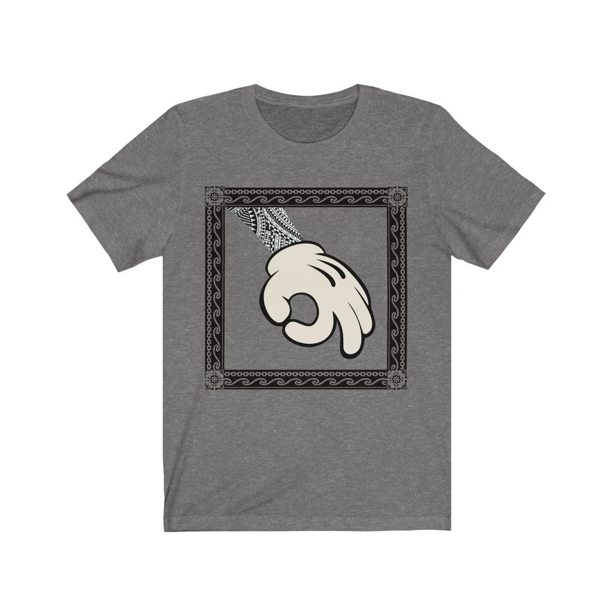 Tribal Circle Hand Unisex Jersey Short Sleeve Tee