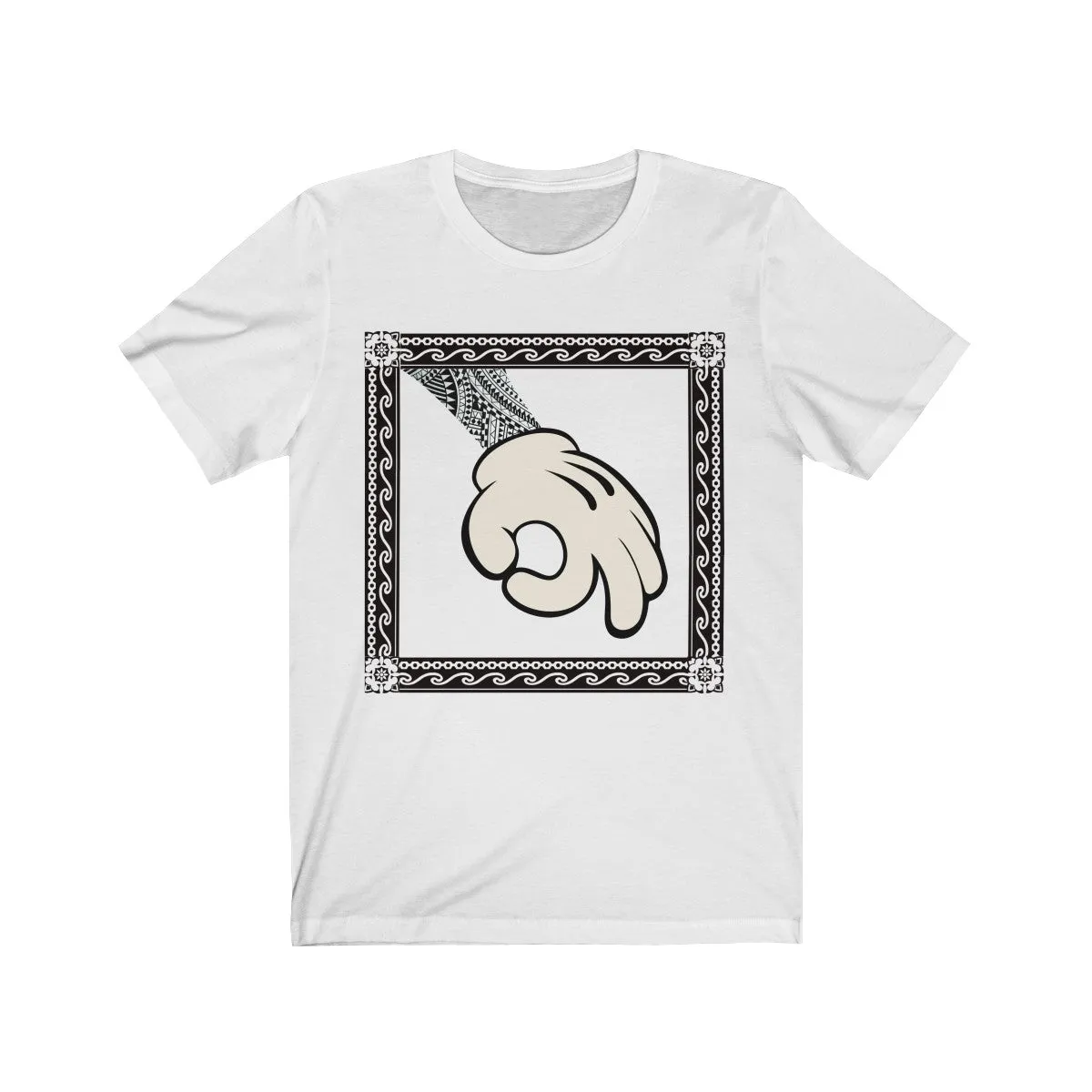 Tribal Circle Hand Unisex Jersey Short Sleeve Tee