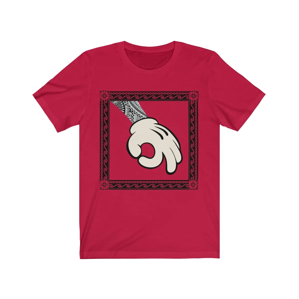 Tribal Circle Hand Unisex Jersey Short Sleeve Tee