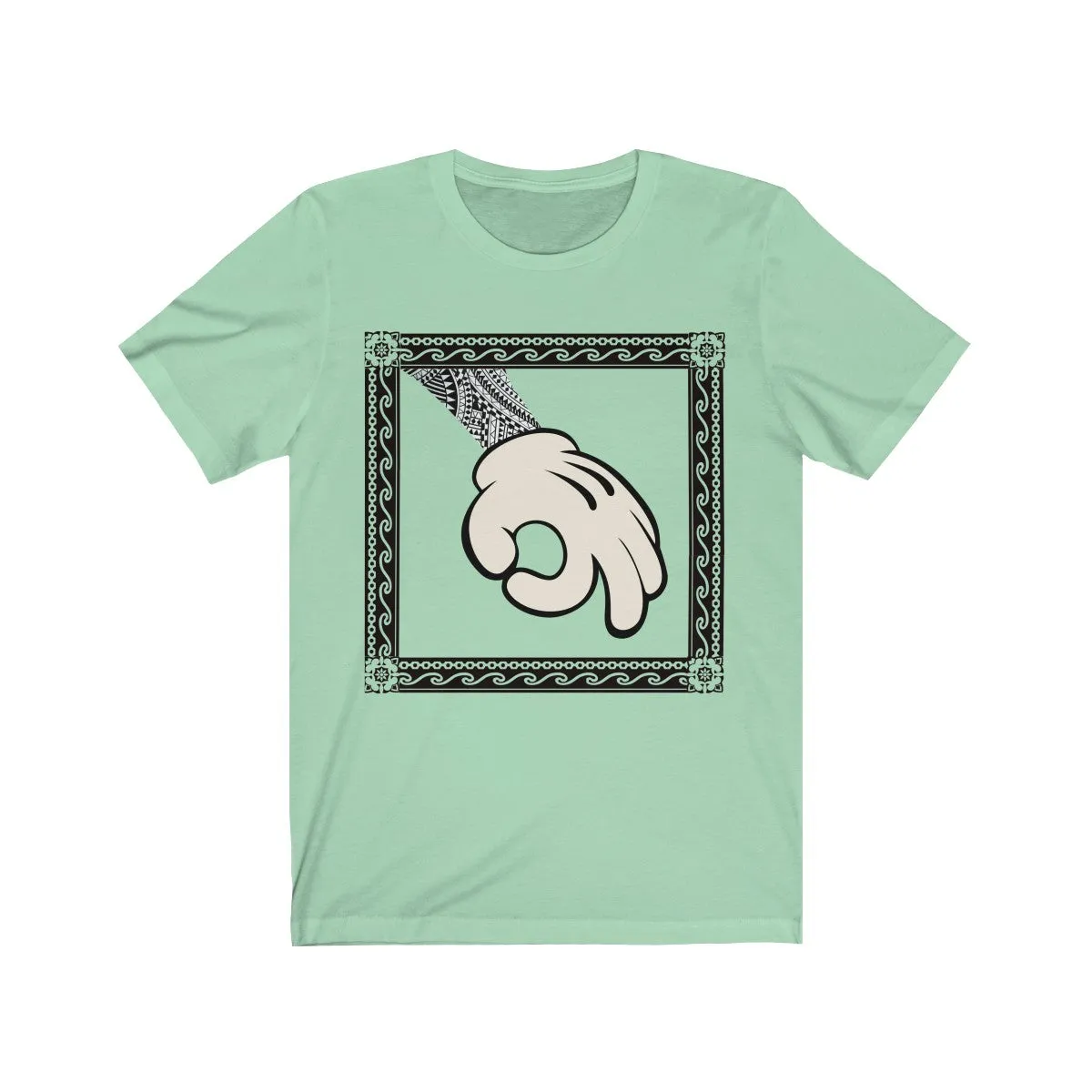 Tribal Circle Hand Unisex Jersey Short Sleeve Tee