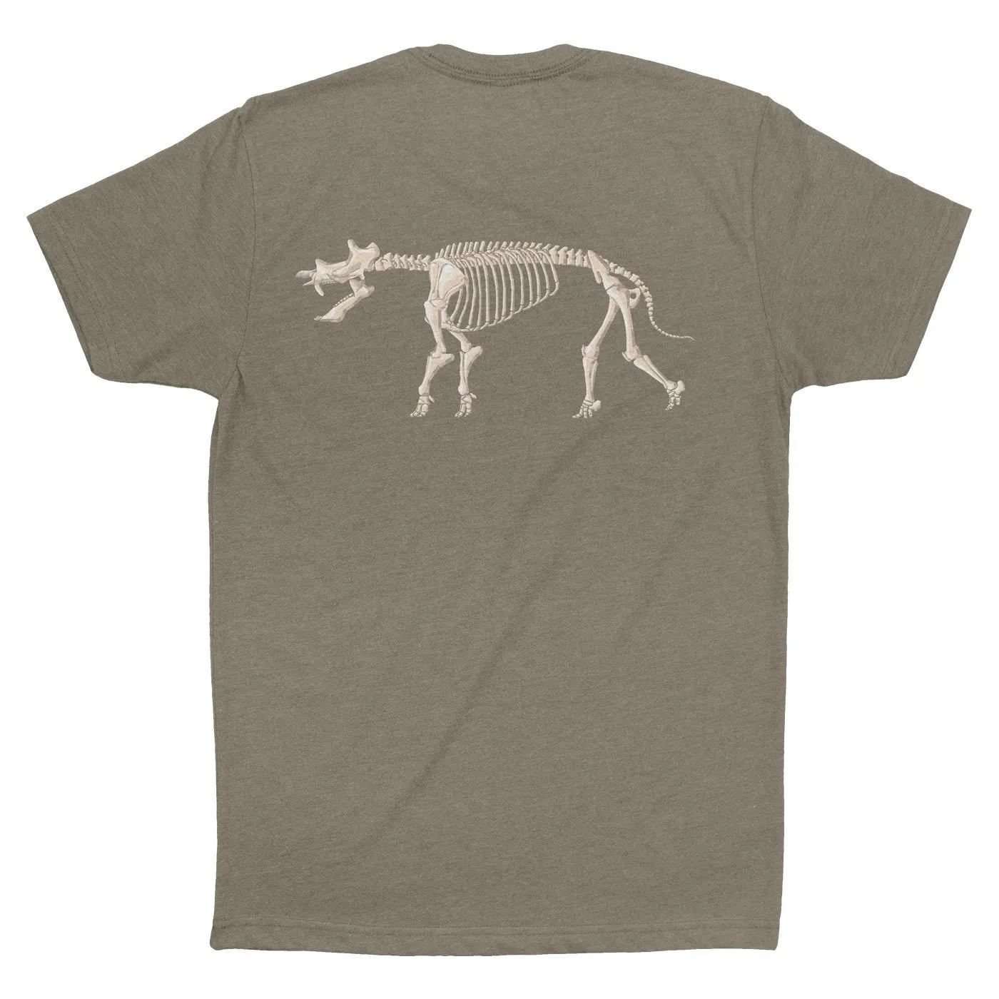 Uintatherium Fossil Fusion™ Adult Mammal T-Shirt