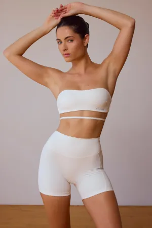 UltraFlex Mini Shorts in Soft White