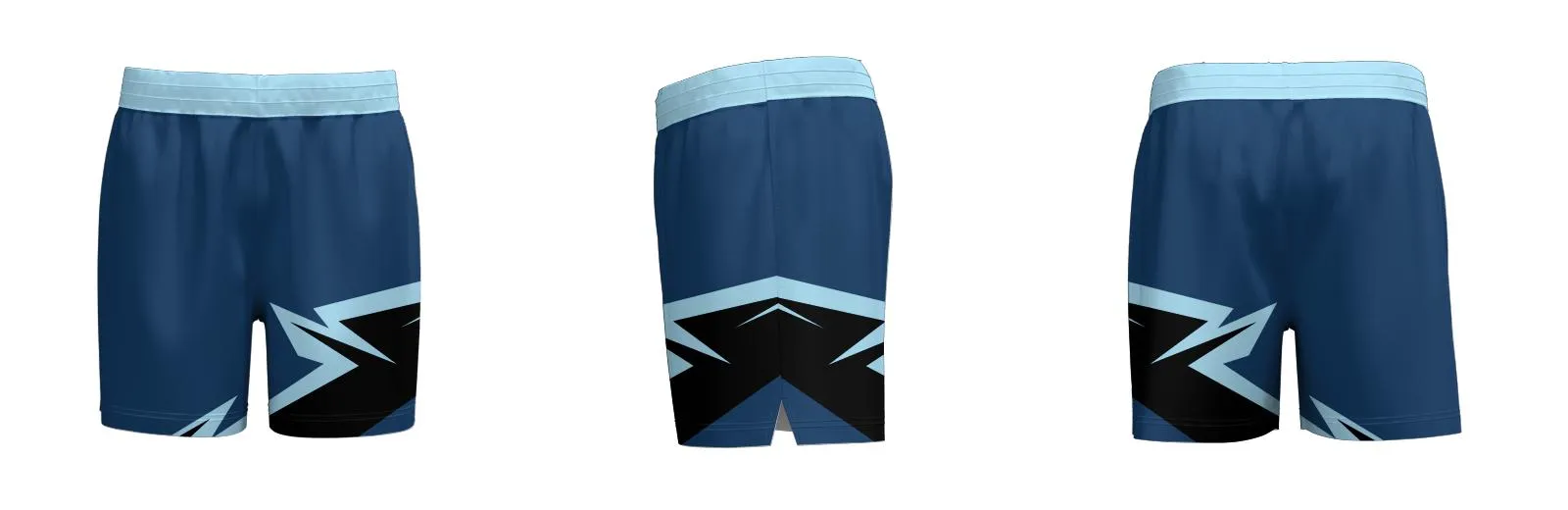 Undefeated Core Shorts Mid Thigh Design Your Own Custom