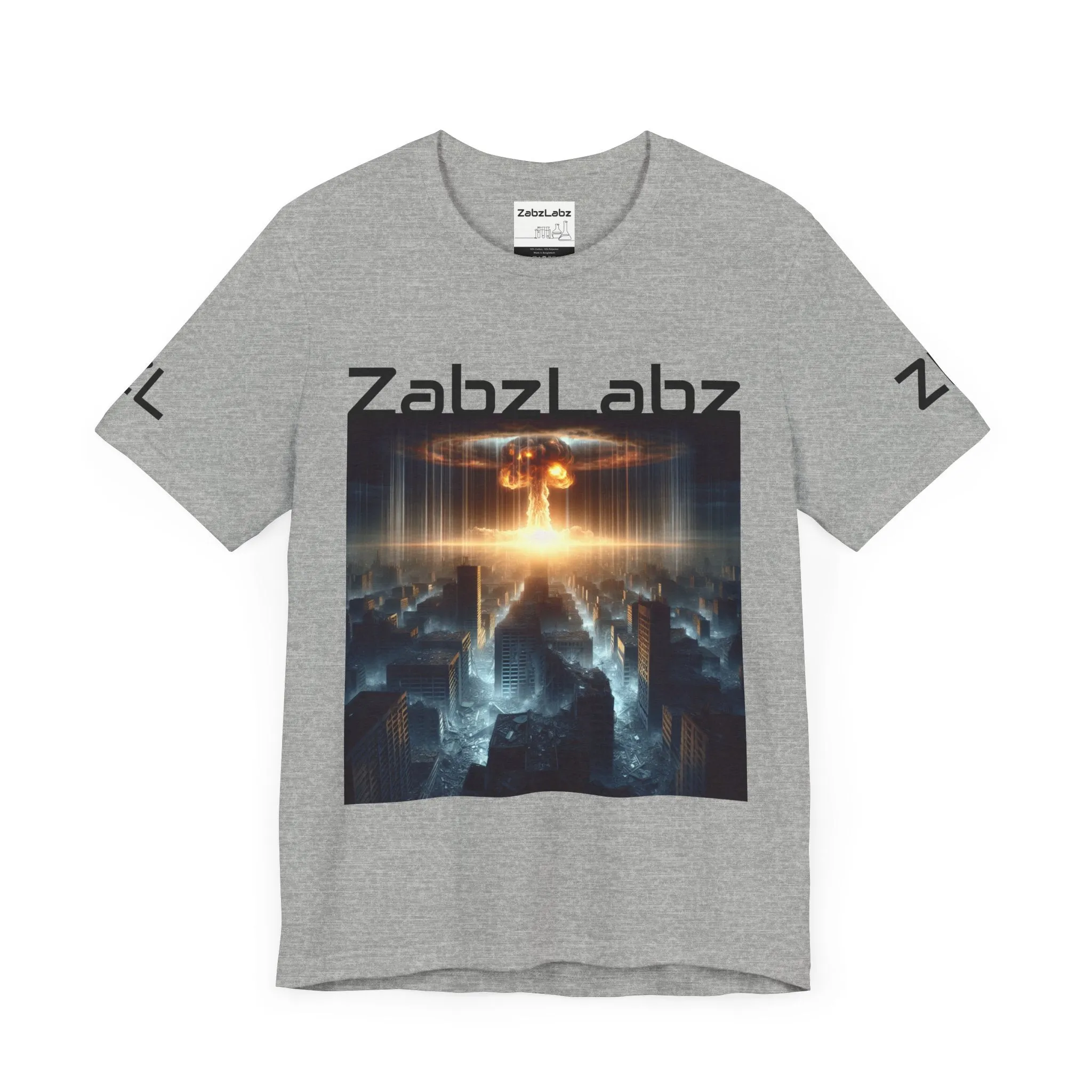 Unisex Jersey Short Sleeve Lightweight Tee "ZabzLabz" - By ZabzLabz -All colors available