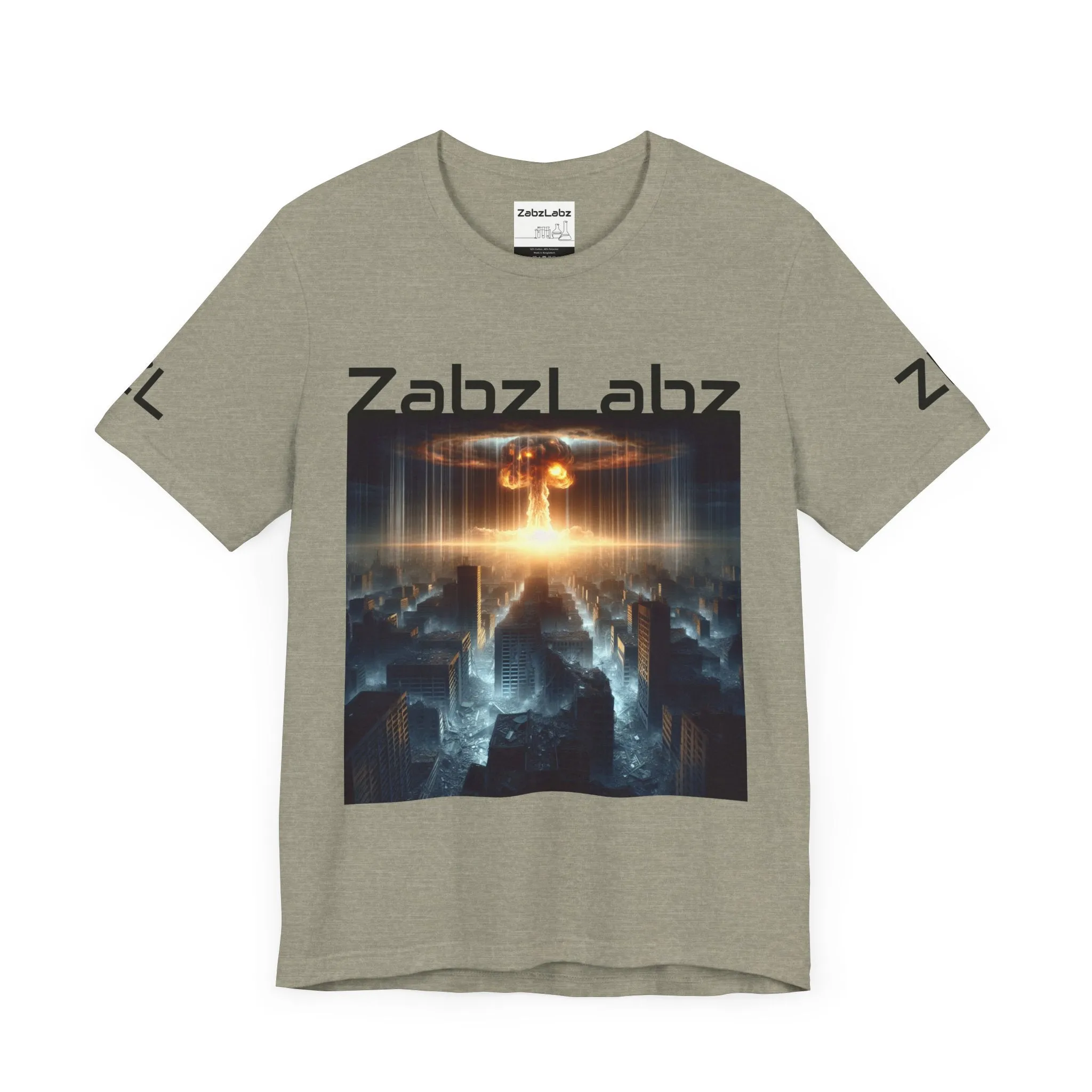 Unisex Jersey Short Sleeve Lightweight Tee "ZabzLabz" - By ZabzLabz -All colors available