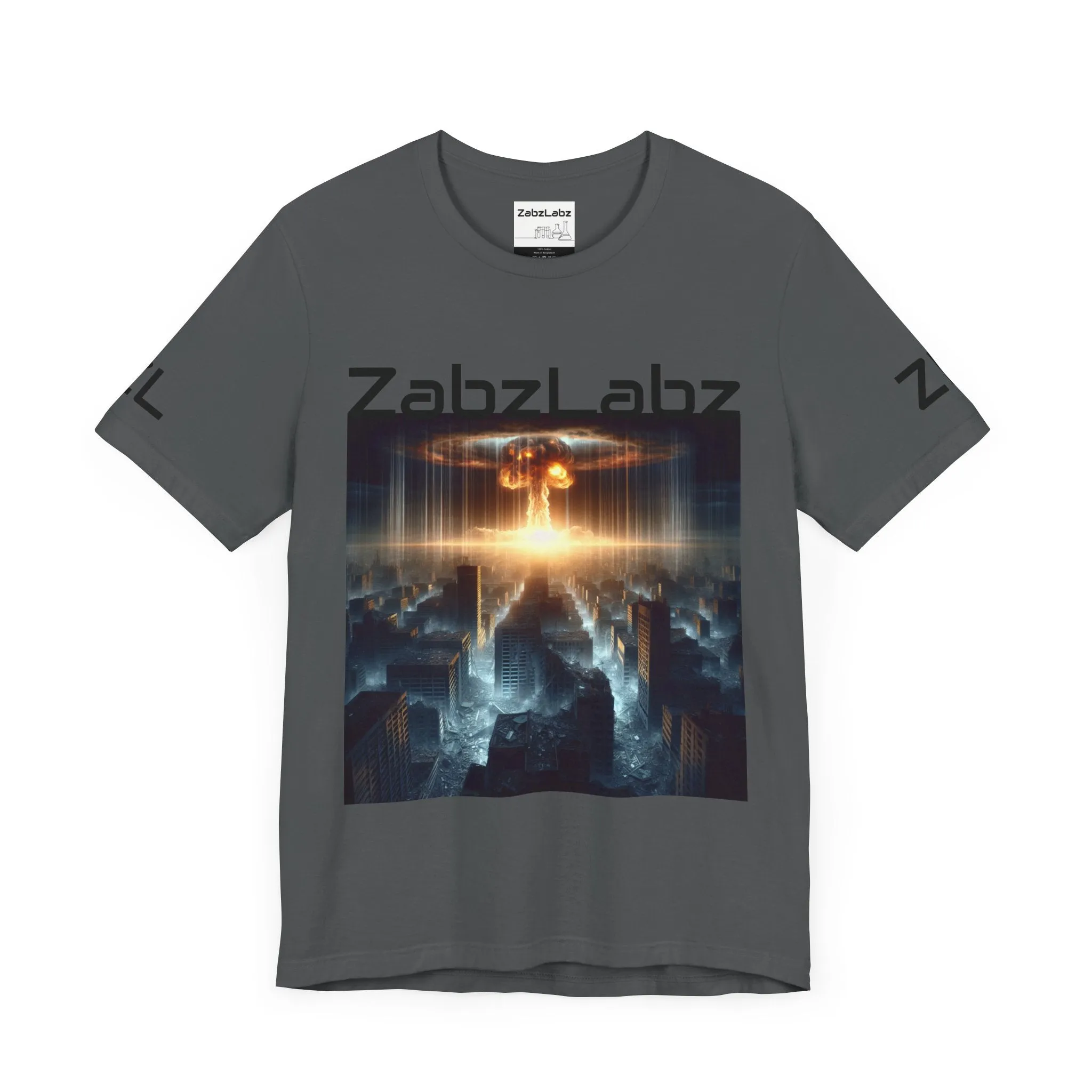 Unisex Jersey Short Sleeve Lightweight Tee "ZabzLabz" - By ZabzLabz -All colors available