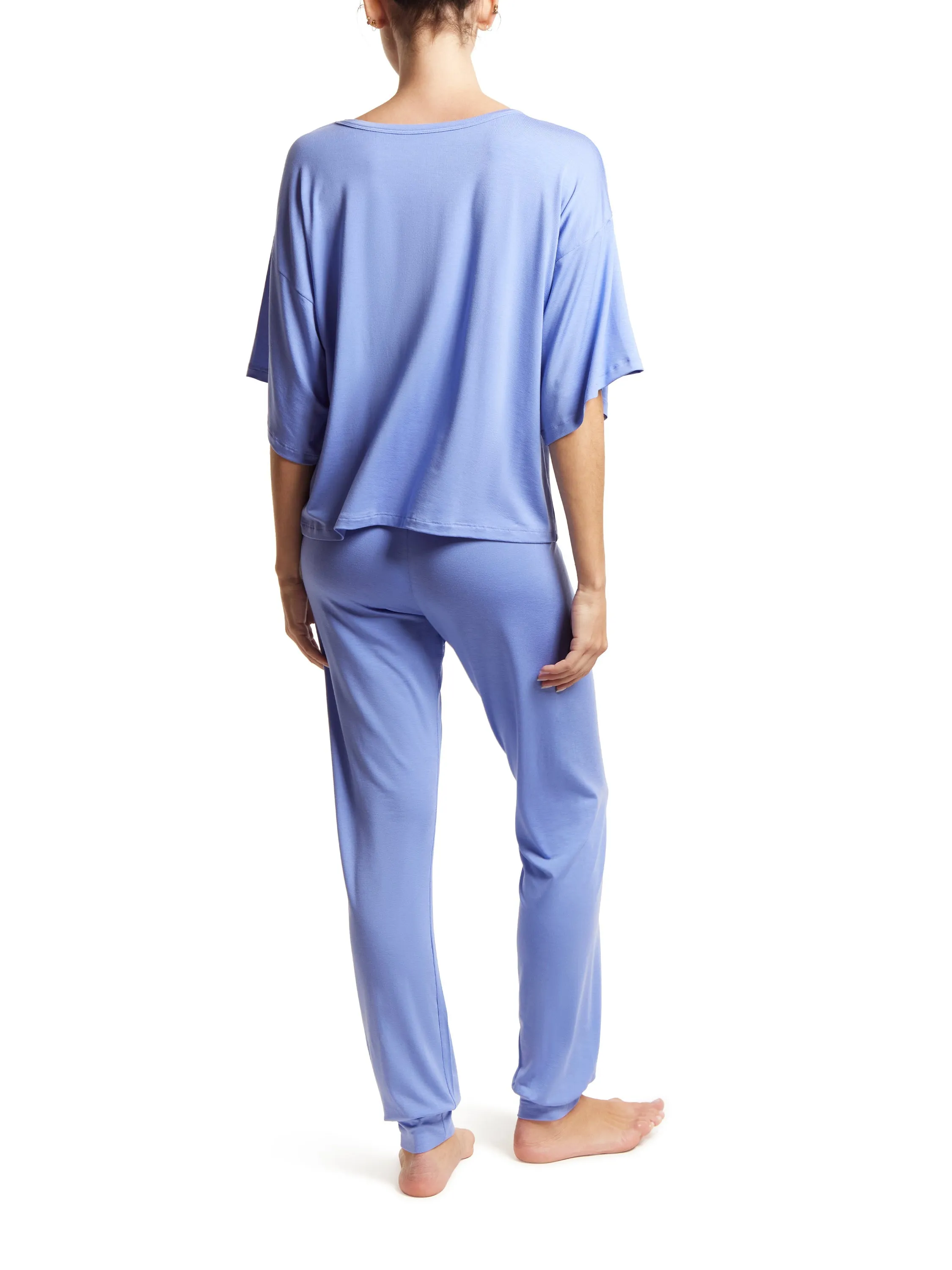 Unwind Tee Cool Water Blue Sale