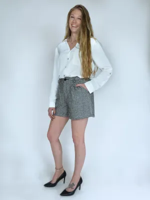 V-Neck Button Down