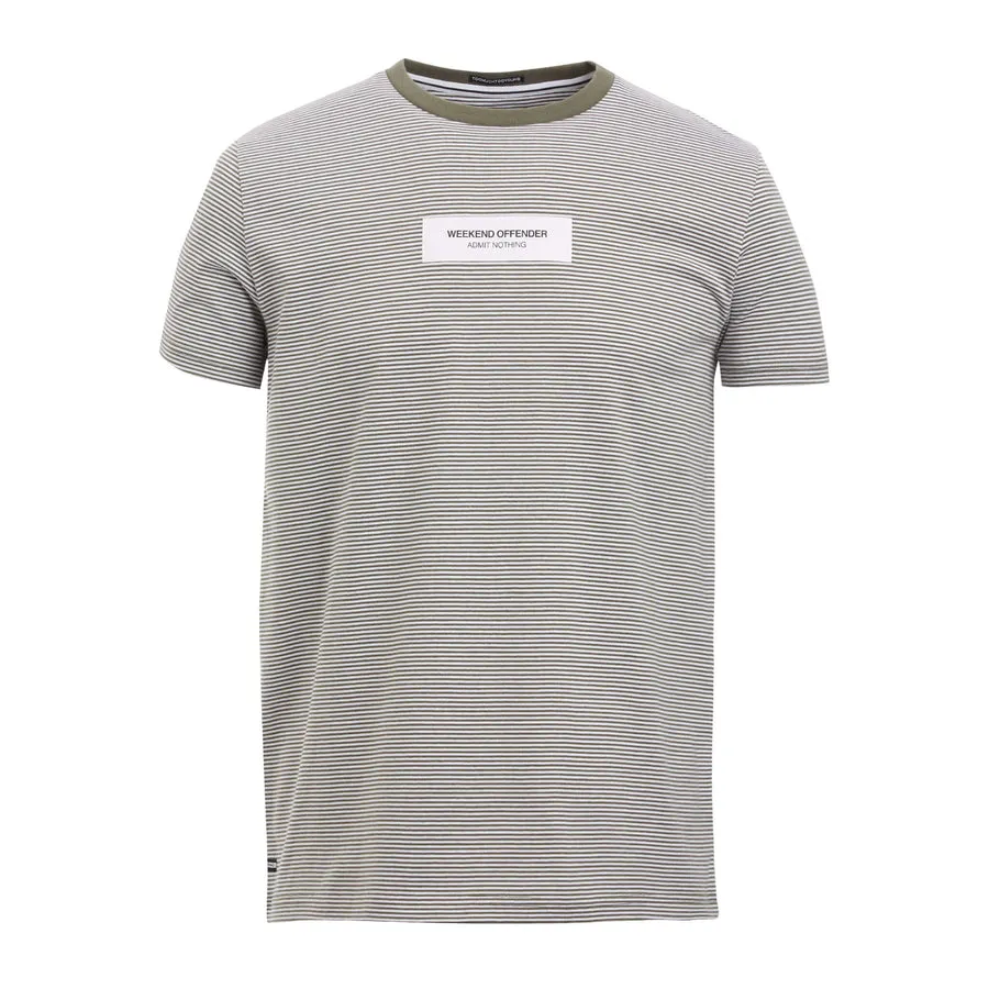 Weekend Offender Navvarro Ave T-Shirt Dark Green