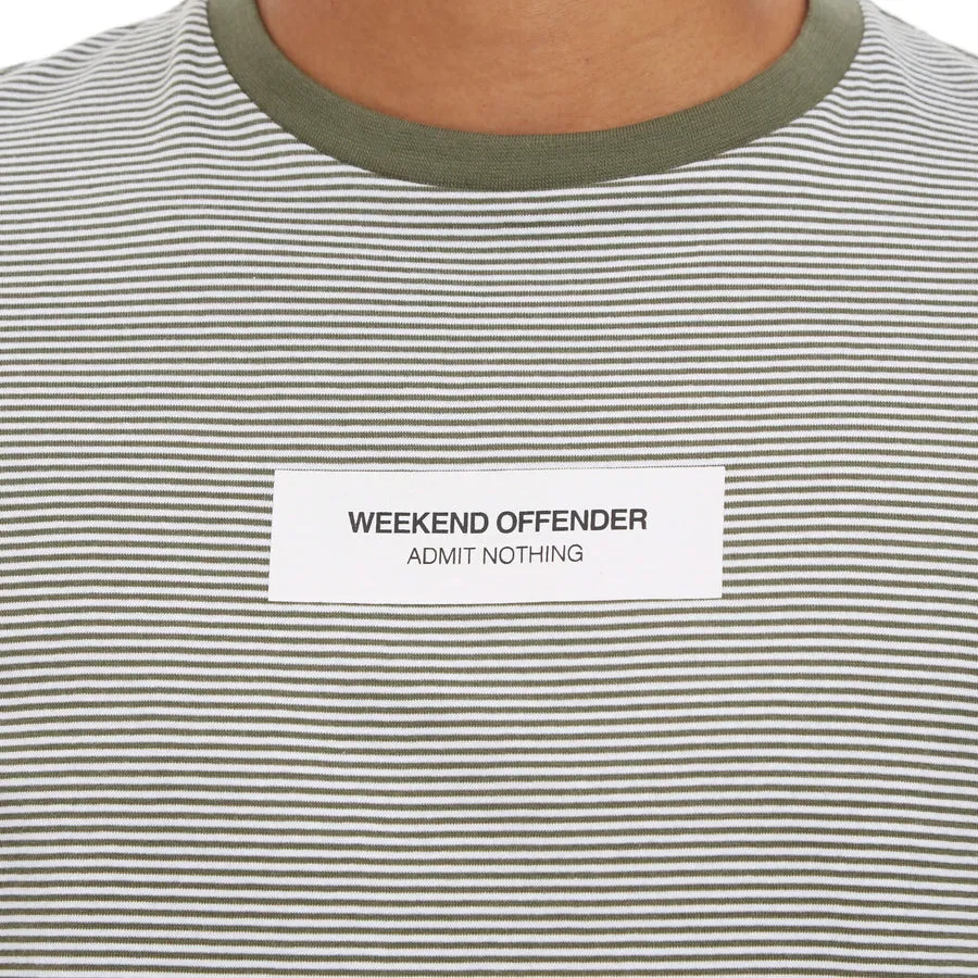 Weekend Offender Navvarro Ave T-Shirt Dark Green