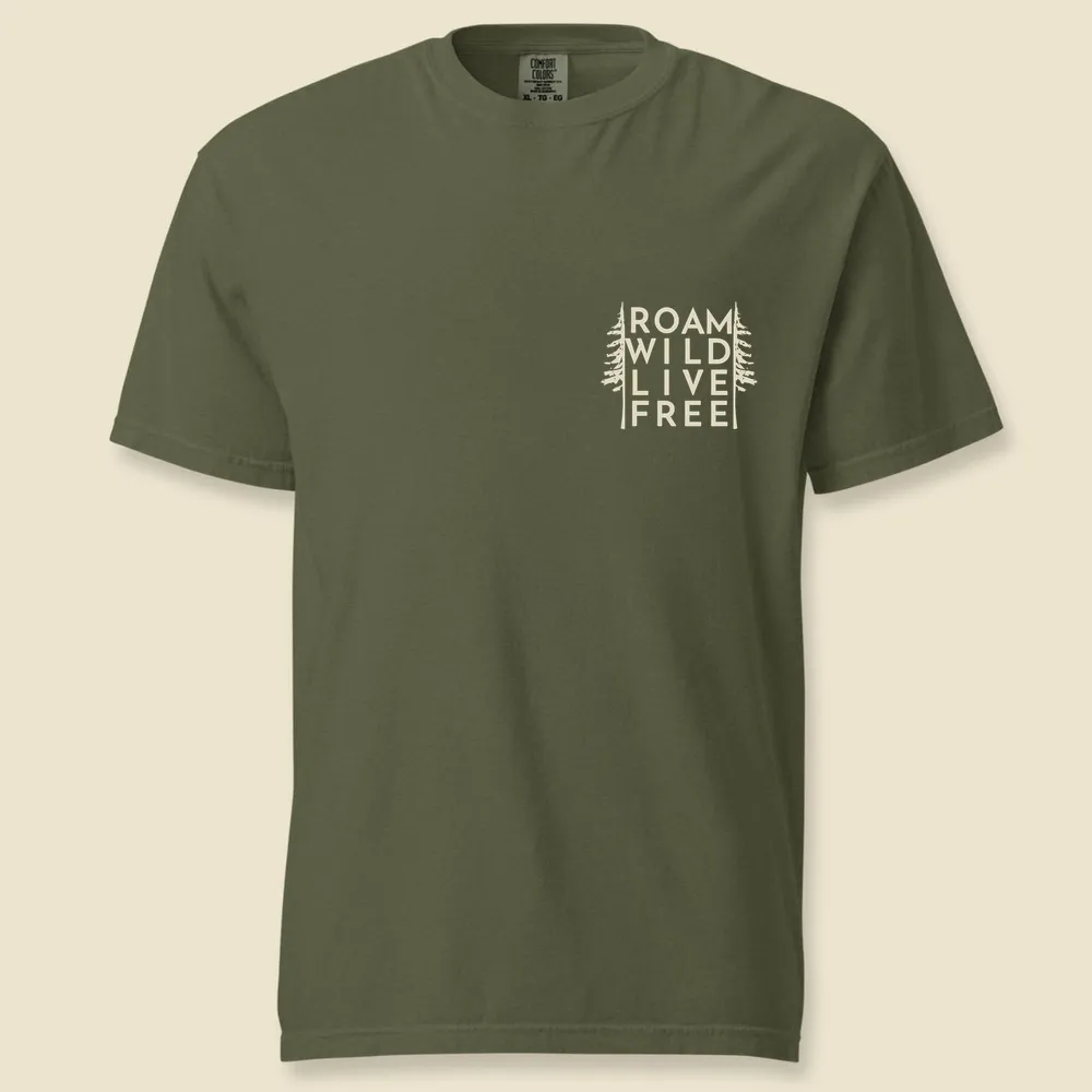 Wilderness Pillars Premium Unisex Tee