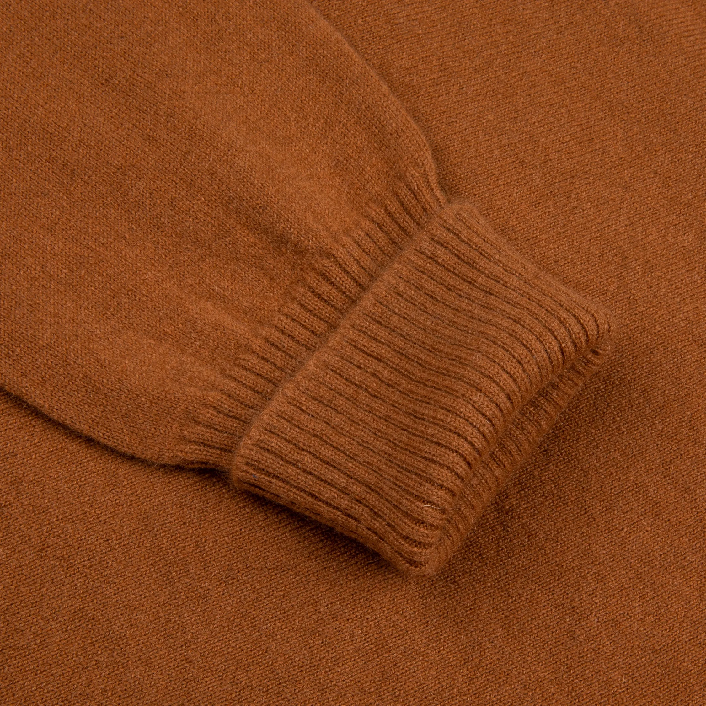 William Lockie x Frans Boone Rob Cashmere Roll-Neck Toffee