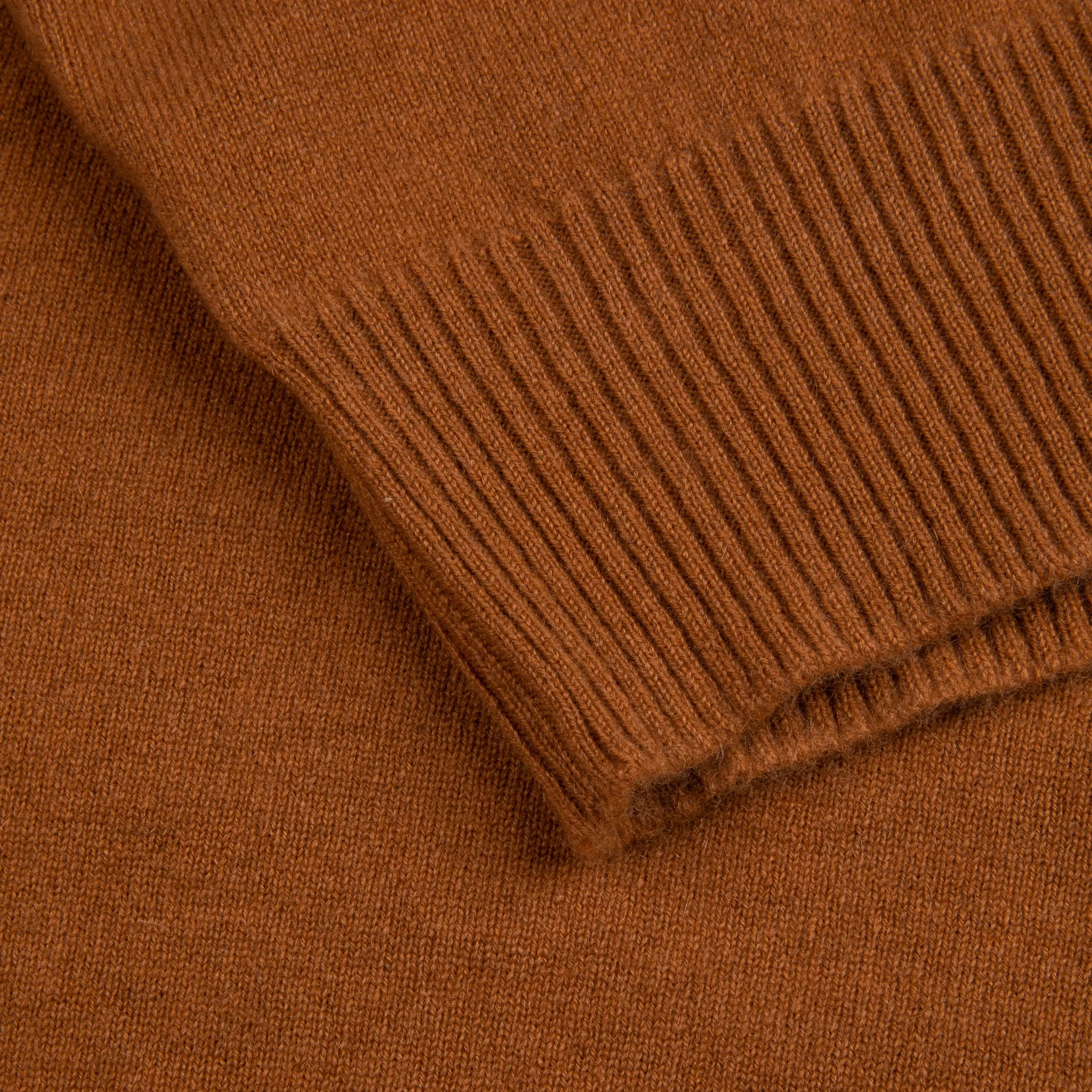 William Lockie x Frans Boone Rob Cashmere Roll-Neck Toffee