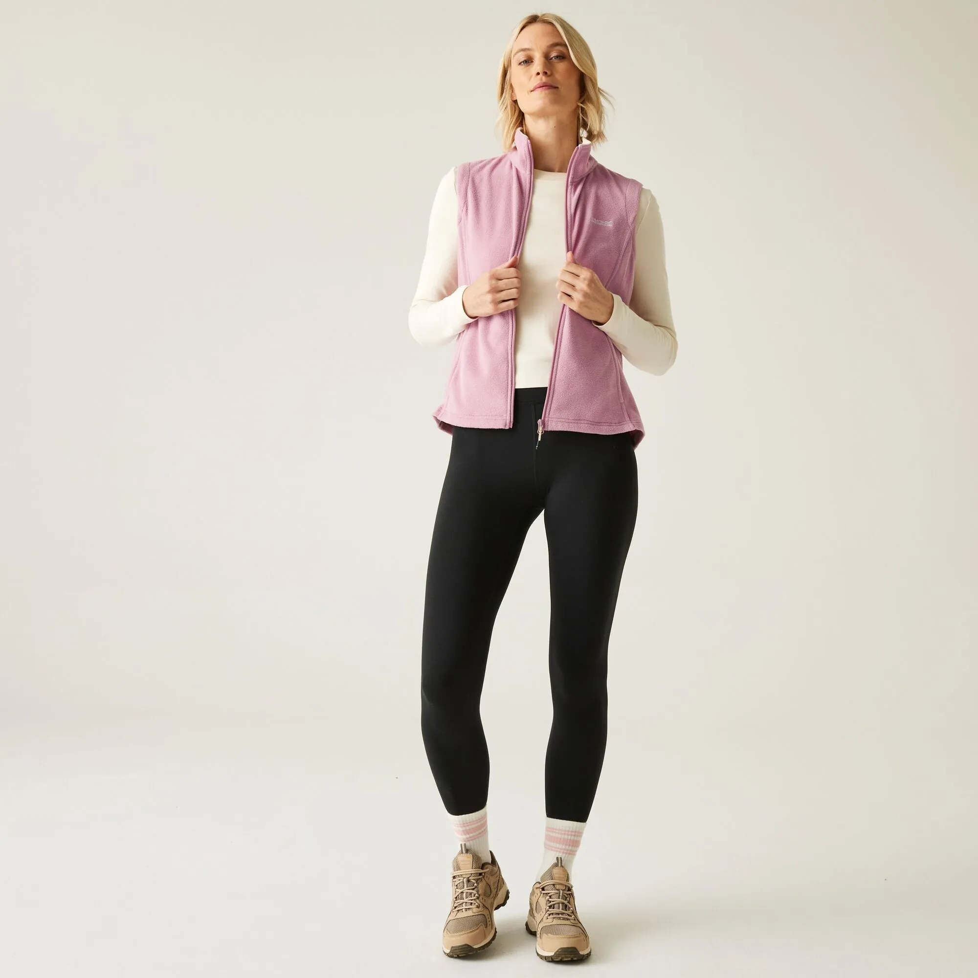 Women's Sweetness II Fleece Gilet | Lilas Light Vanilla