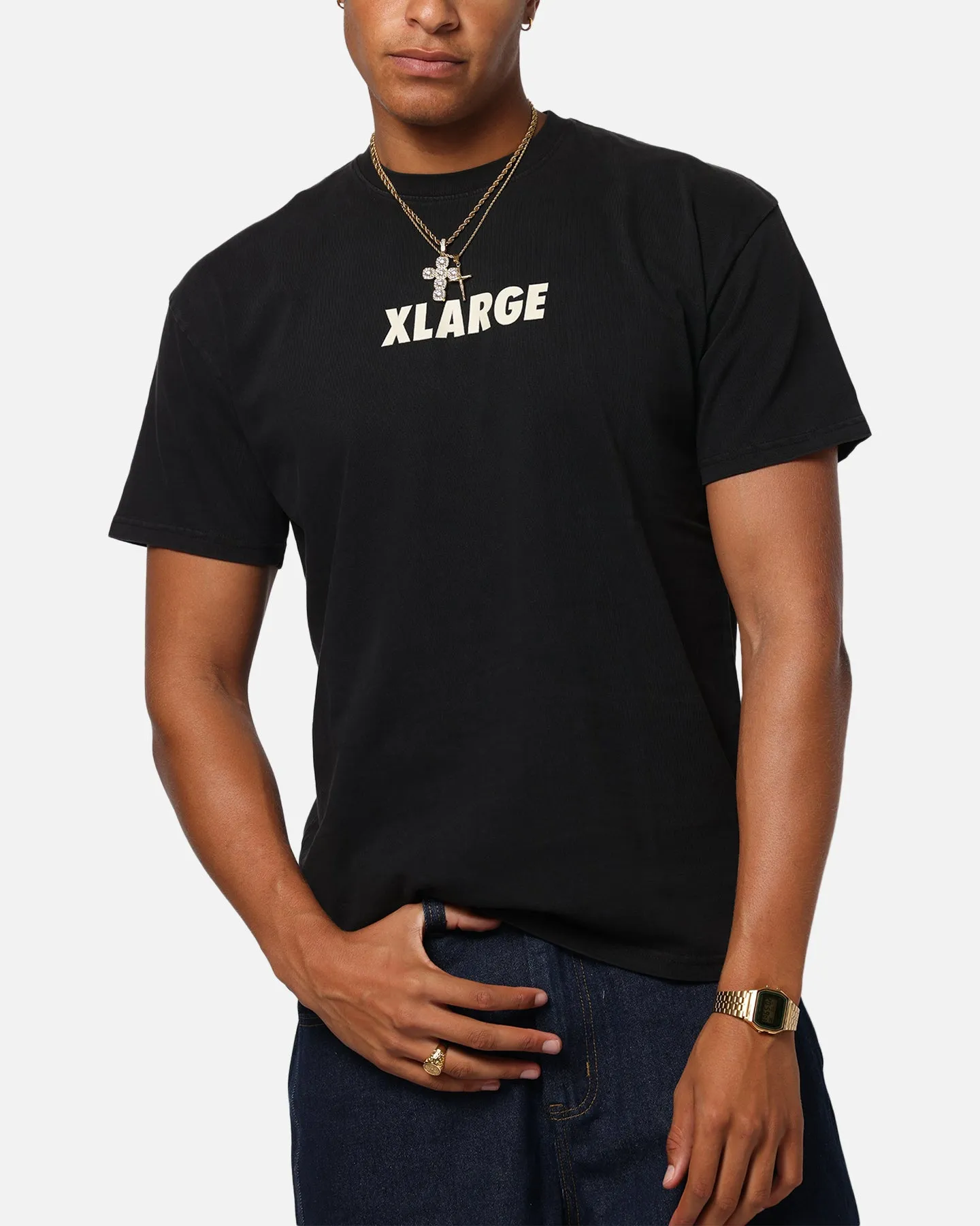X-Large California T-Shirt Pigment Black