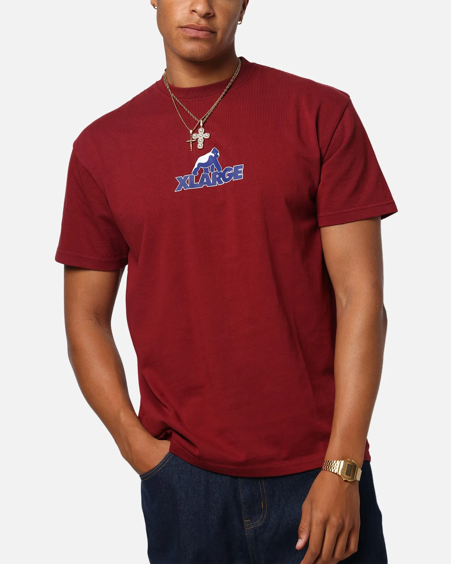 X-Large Climb T-Shirt Burgundy